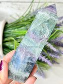 Rainbow Fluorite Point