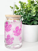 12oz Glass Coffee Cup