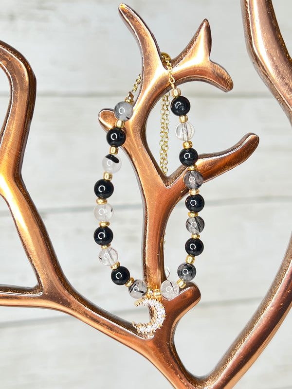 Crystal Charm Bracelet